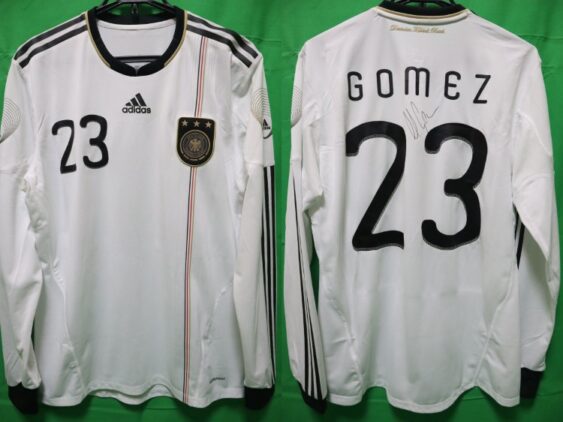 2010-2021 Germany National Team Player Jersey Home Gomez #23 Long Sleeve