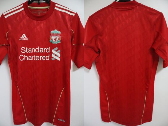 2010-2011 Liverpool FC Player Jersey Home Techfit