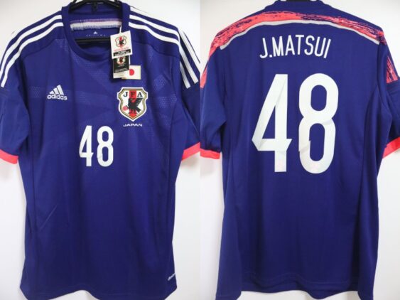 2014-2015 Japan National Team Jersey Home J.Matsui #48