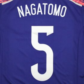 2014-2015 Japan National Team Jersey Home Nagatomo #5 - Image 10