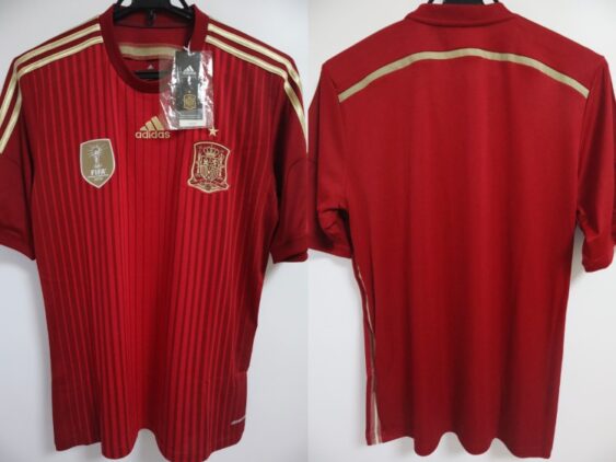 2014-2015 Spain National Team Jersey Home
