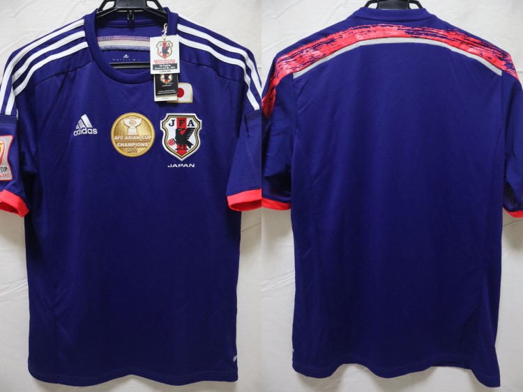 2015 Japan National Team Jersey Home with AFC Asian Cup Champions Badge