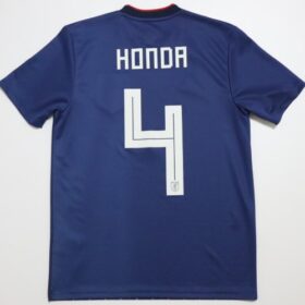 2018-2019 Japan National Team Jersey Home Honda #4 - Image 9
