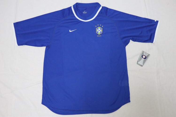 2000-2001 Brazil National Team Jersey Away | Japan Soccer Jersey Store