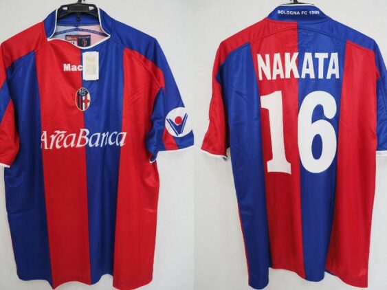 2003-2004 Bologna Jersey Home Nakata #16