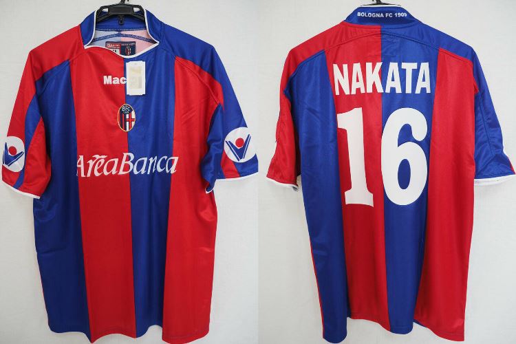 2003-2004 Bologna Jersey Home Nakata #16