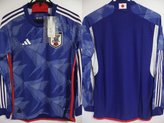 2022-2024 Japan National Team Player Jersey Home Long Sleeve