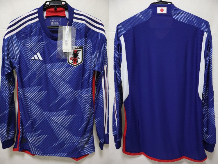 2022 Japan National Team Player Jersey Home Long Sleeve