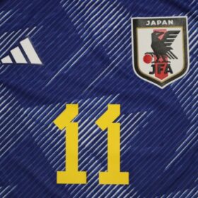 2022 Japan National Team Player Jersey Home Kubo #11 - Image 4