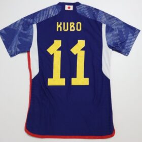 2022 Japan National Team Player Jersey Home Kubo #11 - Image 9