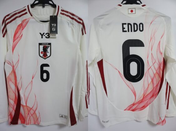 2024 Japan National Team Player Jersey Away Endo #6 Long Sleeve