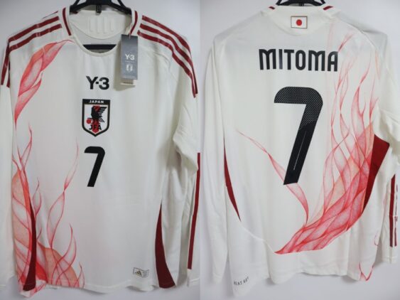 2024 Japan National Team Player Jersey Away Long Sleeve Mitoma #7