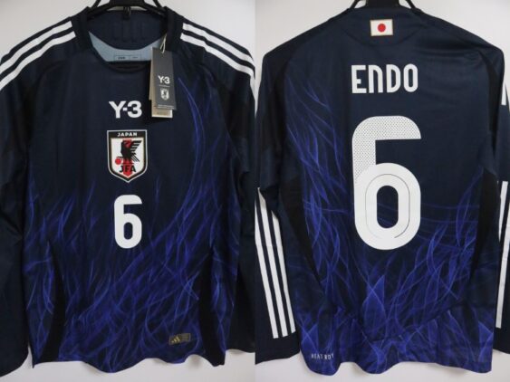 2024 Japan National Team Player Jersey Home Endo #6 Long Sleeve