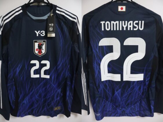 2024 Japan National Team Player Jersey Home Tomiyasu #22 Long Sleeve