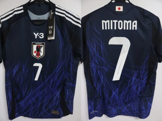 2024 Japan National Team Player Jersey Home Mitoma #7