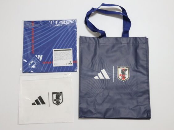 2025-2026 Japan National Team Tote Bag Travel Pouch and Big Flag Set