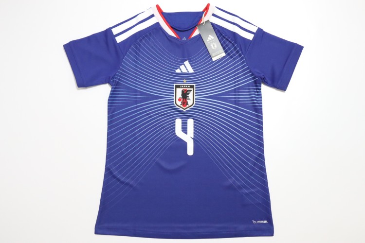 2025-2026 Japan Women National Team Jersey Home Saki #4 - Image 2