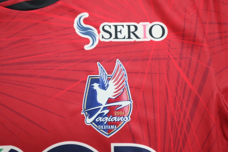 2026 Fagiano Okayama Player Jersey Home Hyakunen Vision League - Image 5