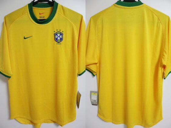 2000-2001 Brazil National Team Jersey Home