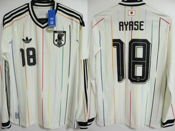 2026 Japan National Team Player Jersey Away Long Sleeve Ayase #18