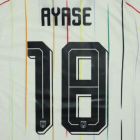 2026 Japan National Team Player Jersey Away Long Sleeve Ayase #18