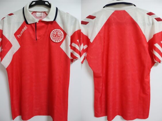 1992-1993 Denmark National Team Jersey Home