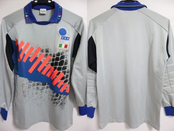 1992-1993 Italy National Team Jersey GK Home Long Sleeve