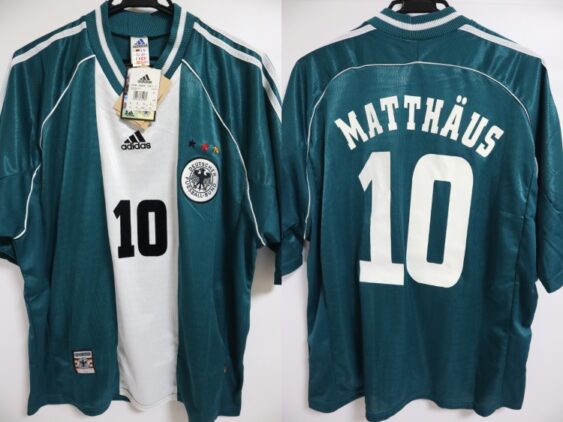 1998-1999 Germany National Team Jersey Away Matthaus #10