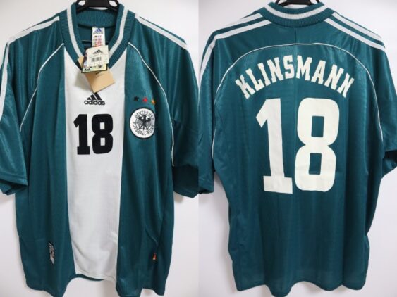 1998 Germany National Team Jersey Away Klinsmann #18