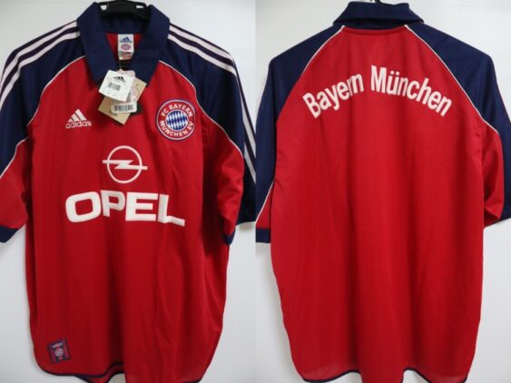 1999-2000-2001 FC Bayern Munchen Jersey Home