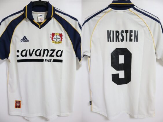 2000-2001 Bayer Leverkusen Jersey Away Kirsten #9