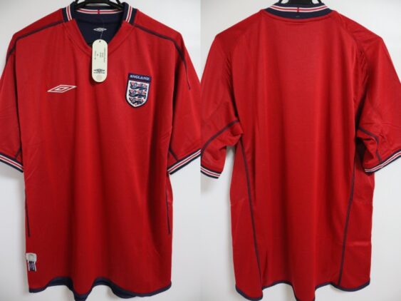 2002-2003 England National Team Jersey Away