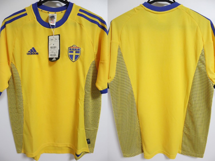 2002-2003 Sweden National Team Jersey Home
