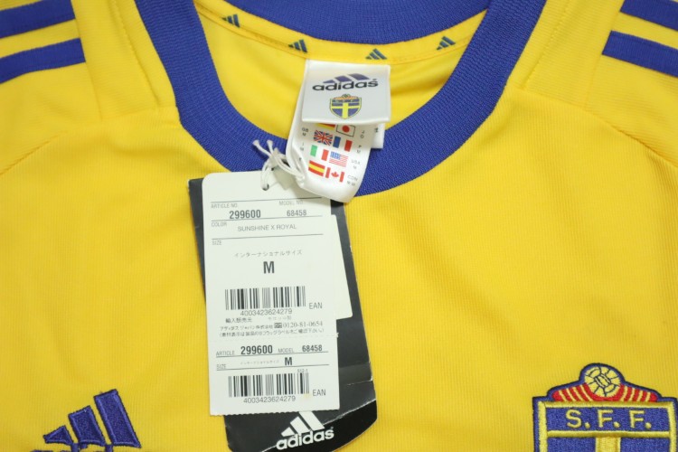 2002-2003 Sweden National Team Jersey Home - Image 3