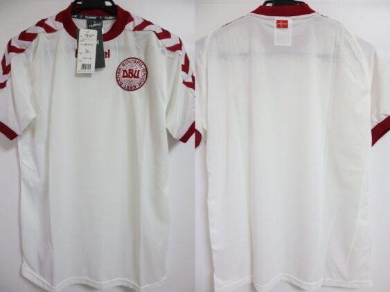 2002 Denmark National Team Player Jersey Away