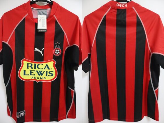 2003-2004 OGC Nice Jersey Home
