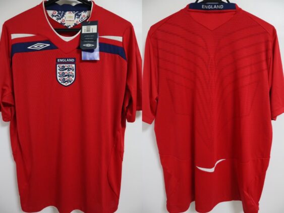 2008-2009 England National Team Jersey Away