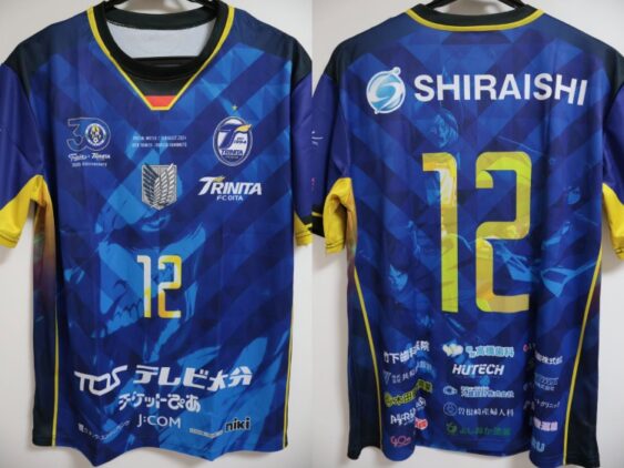 2025 Oita Trinita 30th Anniversary Attack on Titan Design Cheap Jersey