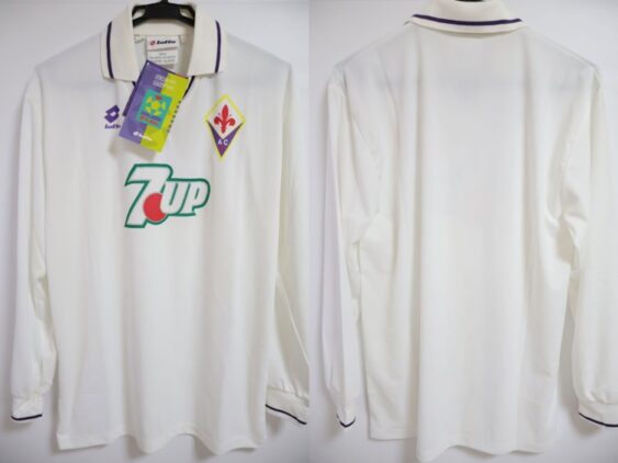 1992-1993 Fiorentina Jersey Away Long Sleeve