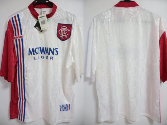 1995-1996 Rangers FC Jersey Away