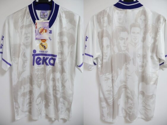 1996-1997 Real Madrid Champion Jersey Home