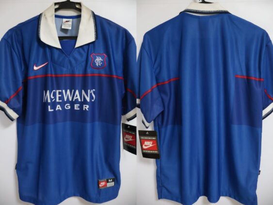 1997-1999 Rangers FC Jersey Home