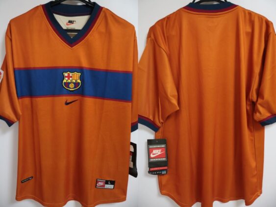 1998-1999 FC Barcelona Jersey Away