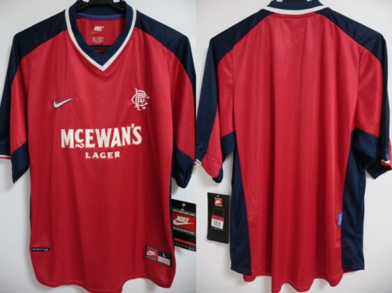 1998-1999 Rangers FC Jersey Away