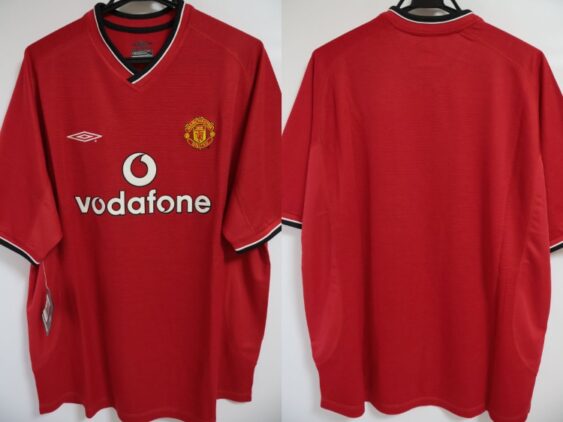 2000-2002 Manchester United Jersey Home