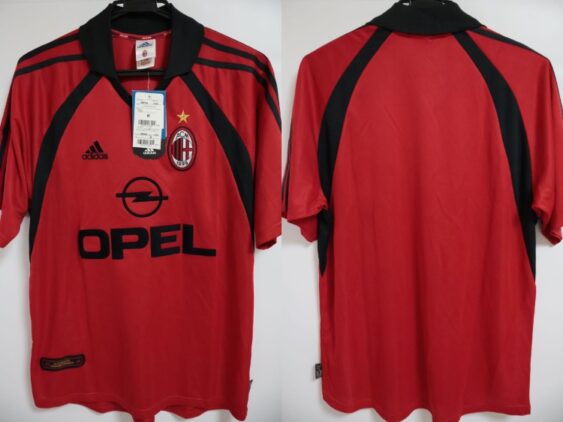 2001-2002 AC Milan Jersey Third