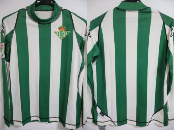2003-2004 Real Betis Jersey Home Long Sleeve