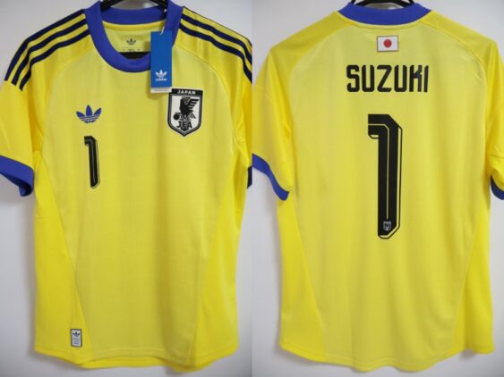 2026 Japan National Team Player Jersey GK Away Suzuki #1